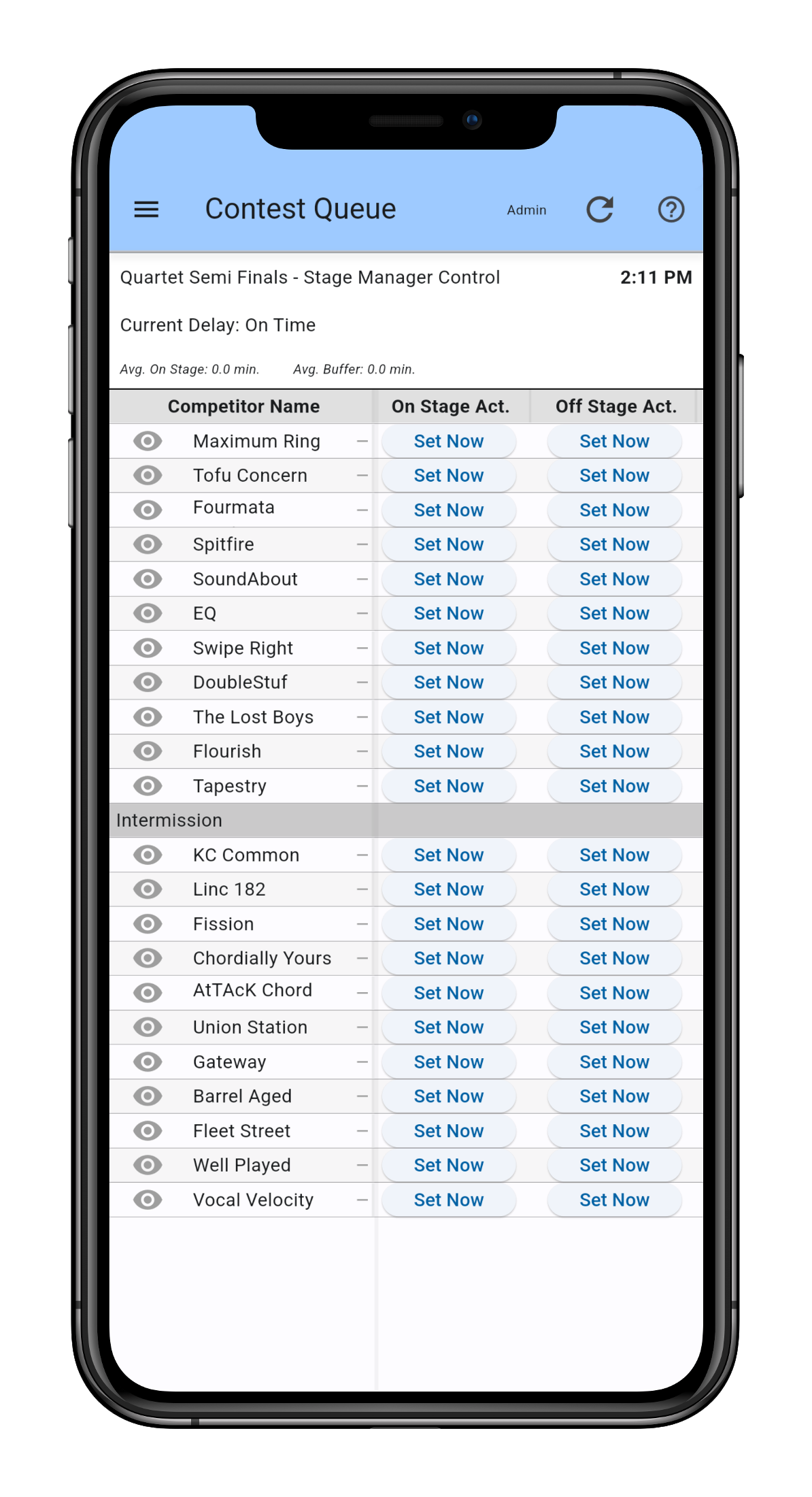 App list views